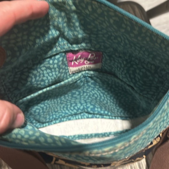 Fossil Key-Per Coated Canvas Crossbody Bag - Picture 4 of 6